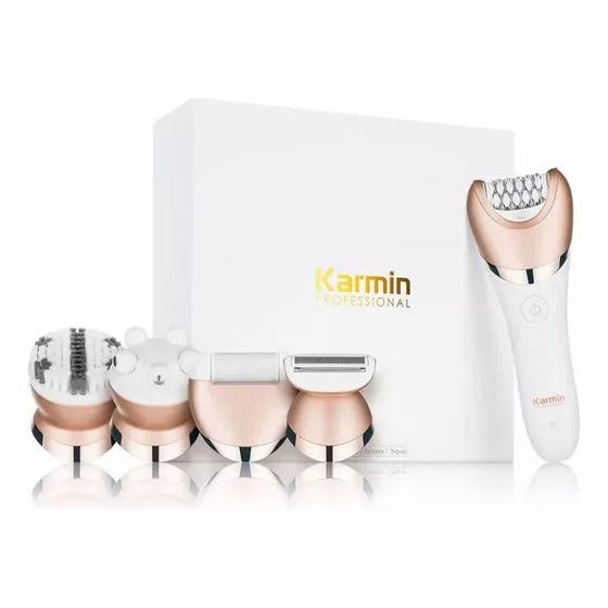 Karmin Depiladora Húmeda Y Seca 5 En 1 Para Mujer, Depilad.