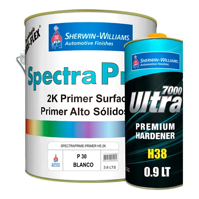 Primer P30 Spectraprime 2k + Cat - Gris Blanco Negro 4.5 Lts