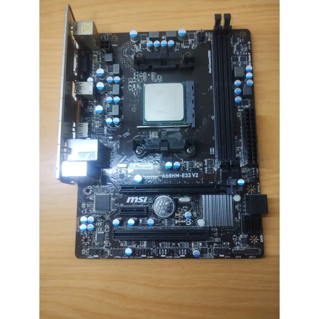 Placa Socket Fm2/fm2+ Msi.....a10/a8/a6/a4 Negro