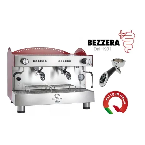 Maquina De Cafe Bezzera Woody  B2016 Roja 2gr