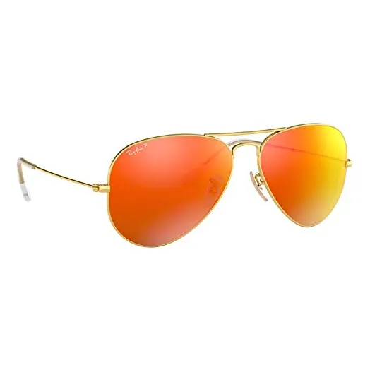 Ray-ban R/4d Oro Mate Marrón / Rojo Polarizado Lente Ixbms