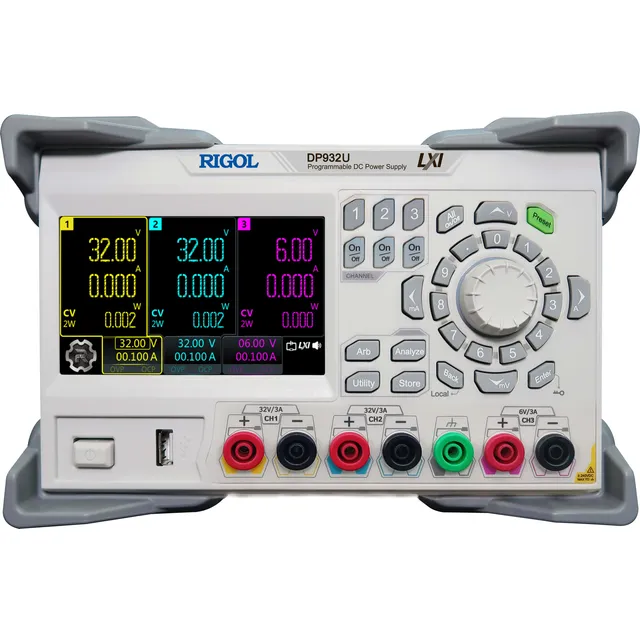 Rigol Dp932u Fuente De Alimentación Programa Dc 3 Canales