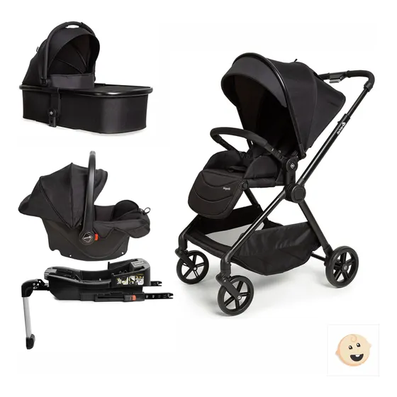 Carrinho Magnific 5 Em 1 Trio Base Isofix E Moisés Safety