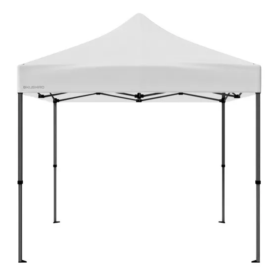 Gazebo De 3x3 Metros Para Exterior Plegable Bolso Kushiro Color Blanco