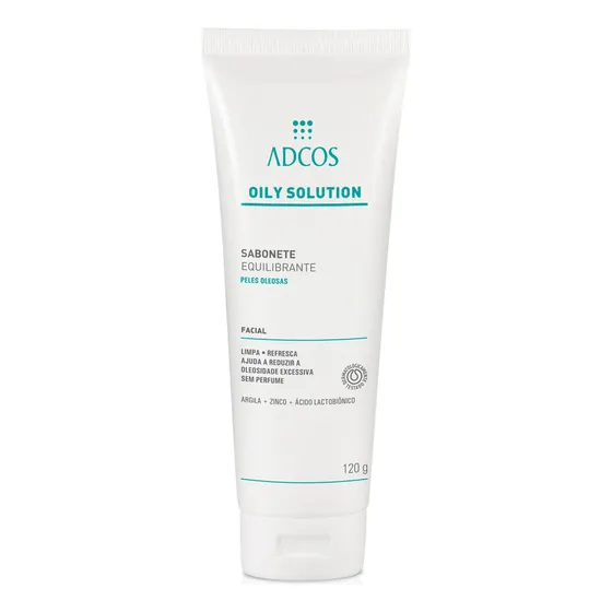 Oily Solution Sabonete Equilibrante 120g Adcos Tipo de pele Oleosa