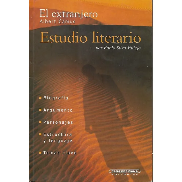 El Extranjero( Alberto Camus) Estudios Lit...,f. Silva, Wl.