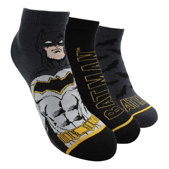 Calcetines Cortos Algodón Niños Pack 3 Dc C1 Top
