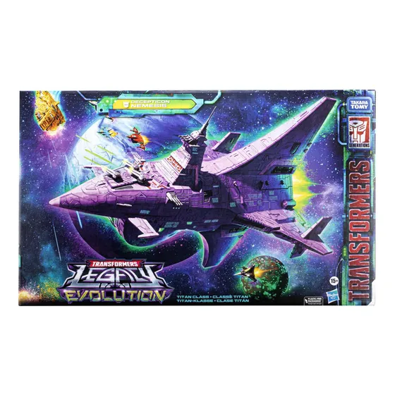 Figura De Acción Transformers Legacy Evolution Nemesis