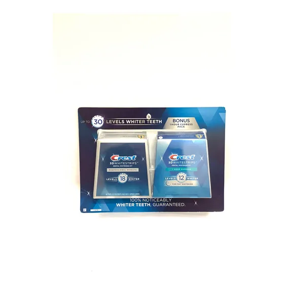Tiras para clareamento dos dentes Crest 3D White Strips 60 unidades