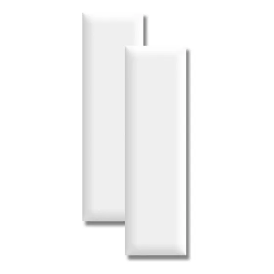 Cerámica Revestimiento Pared Ladrillo 7,5x25cm Blanco Mate