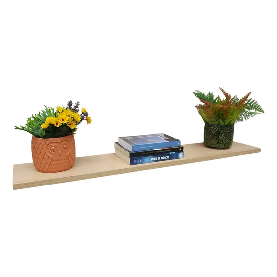 Prateleira Com Suporte Invisível Flutuante 1,5m - 150x30