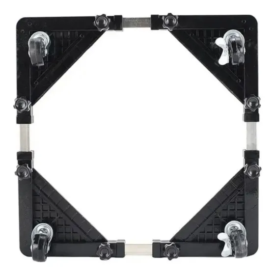 Suporte Base Ajustável Multifuncional Para Fogão E Lavadora