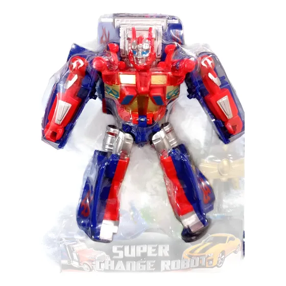 Transformers Optimus Prime Autobot Super Change Robot Líder