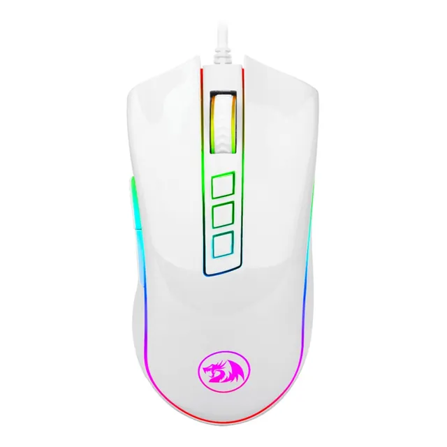 Mouse Gamer Redragon Cobra M711-w Blanco Rgb