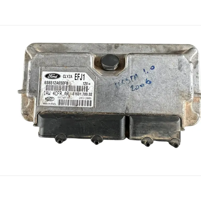 Módulo Injeção Iaw 4cfr.ar 6s6512a650fb Efj1 Ford Fiesta 1.0