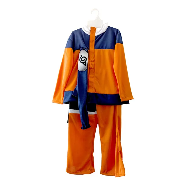 Disfraz Naruto Uzumaki Excelente Calidad Niños De 3 A 8 Años