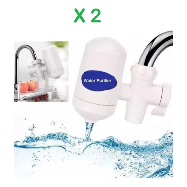 Filtro Purificador De Agua Ceramica Grifo Casero Potable