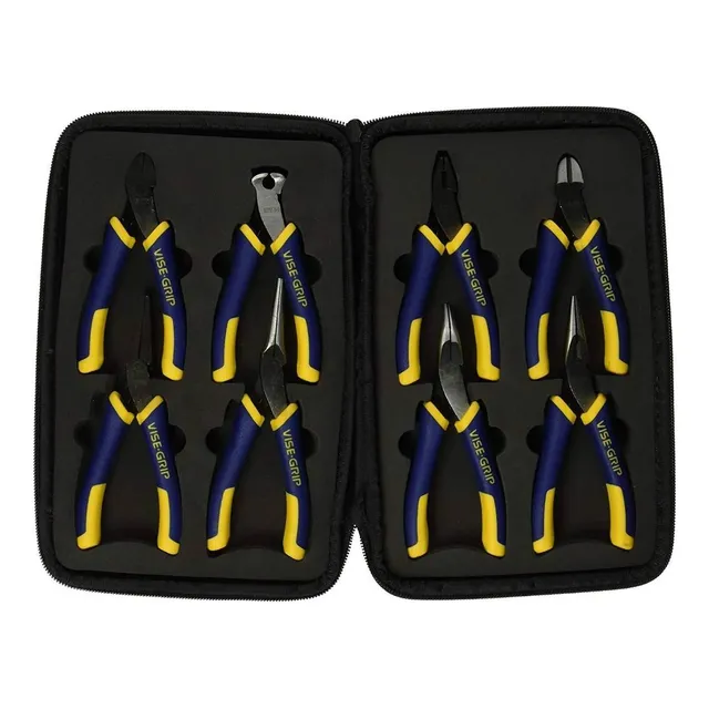 Irwin Tools 2078714 Mini Alicates De 8 Piezas Con Estuche