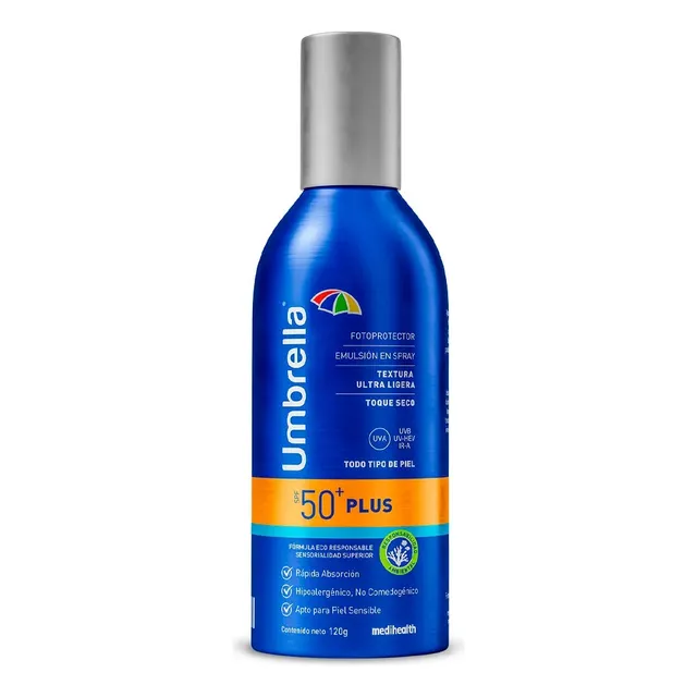 Protector Solar Umbrella Plus Spray Spf 50+  120 G Invisible