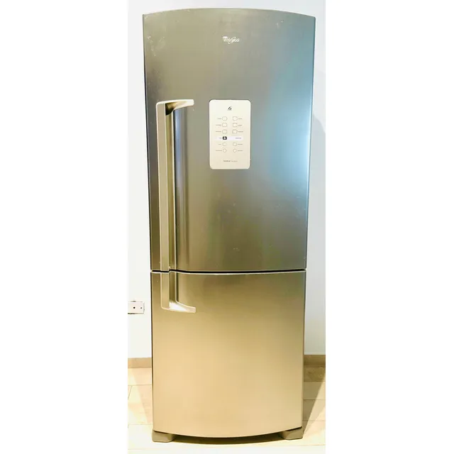 Whirlpool Acero No Frost Casi Nueva X Mudanza Escucho Ofe Plateado