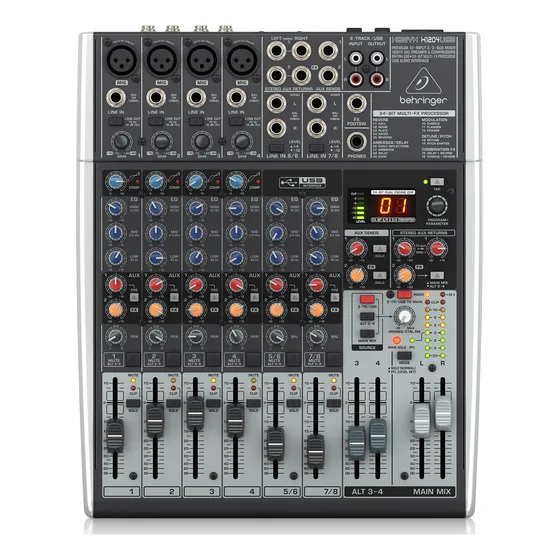 Mesa Analógica Behringer Xenyx X1204 Usb