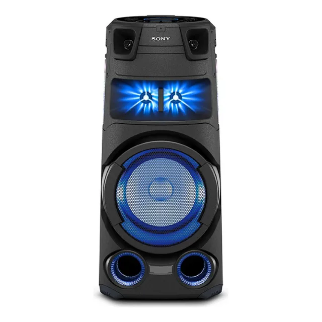 Parlante Amplificado Sony Mhc-v73d Sonido 360º Fama Color Negro