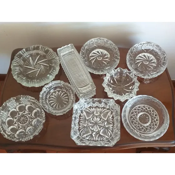  Ceniceros Varios De Cristal