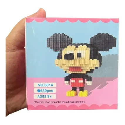 Bloques Lego Magico 3d De Personajes Animados Coleccionable