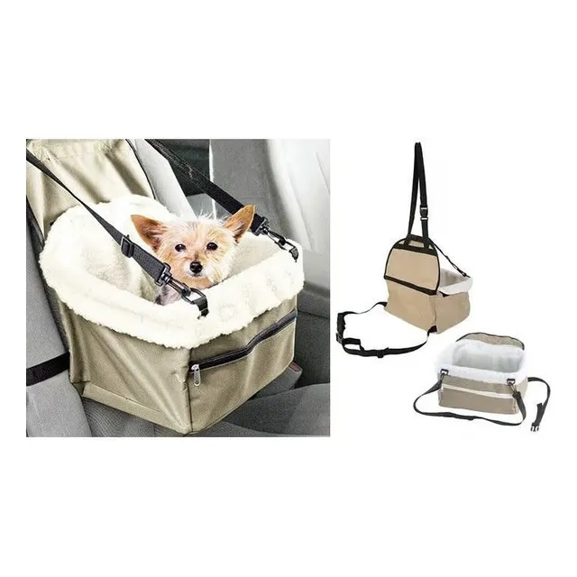 Asiento Cesta Canasta Para Mascota Para Auto