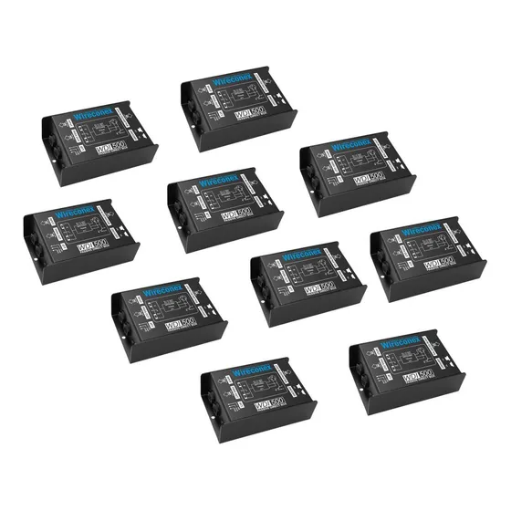 Kit 10 Direct Box Passivo Wirec Wdi500 Casador De Impedância