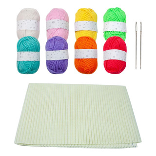 A Set De Crochet Con Selección De Hilos Y Juego De 8 Rollos. A Set De Crochet Con Selección De Hilos Y Juego De 8 Rollos.