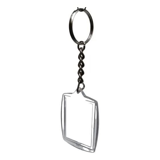 Llavero En Metal Y Acrílico Para Fotos Publicidad Pack De 12