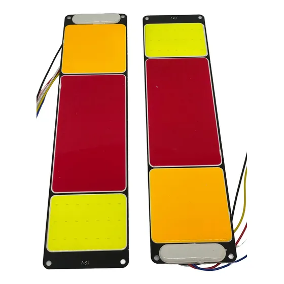 Kit X2 Faros Traseros Led Trailer Camión Acoplado 12v 28x8cm