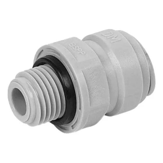 Conexão Engate Rápido Rosca Macho 1/4 Bsp X Tubo 3/8 - Dmfit