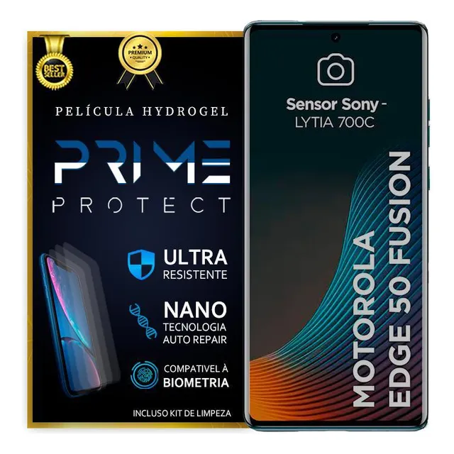 Película Hidrogel Edge 50 Fusion Privacy Anti Espião Frontal