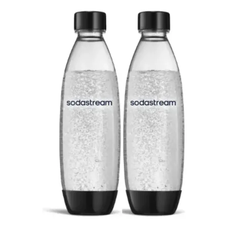 Twinpack De Botellas Negras | Sodastream Color Negro