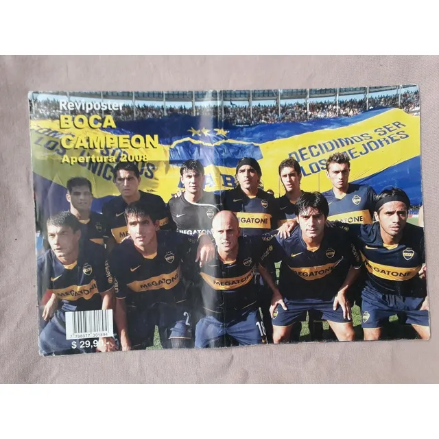 Reviposter Boca Jrs Campeon Torneo Apertura 2008 