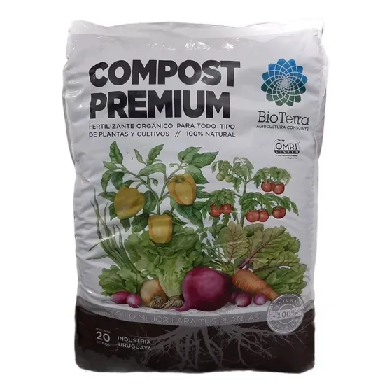 Compost Premium Bioterra 20 Litros