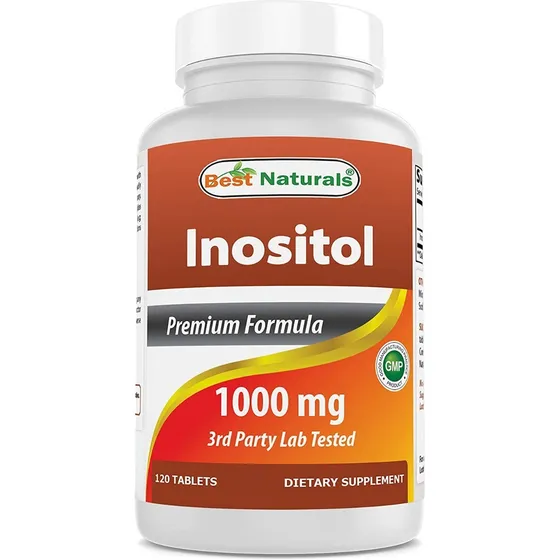 Inositol 1000mg 120 Tabletas Best Naturals