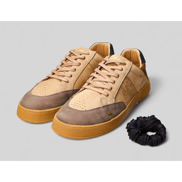 Tenis Soho Cap Masc Osklen Caqui/chumbo/azul Escuro Lisa 41 Br