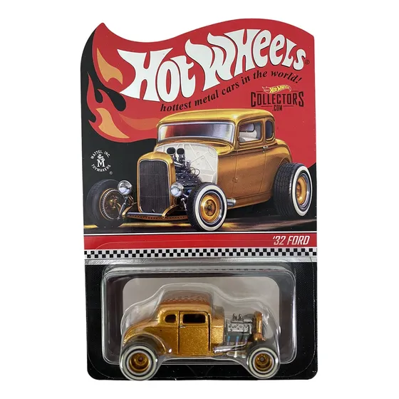 32 Ford Deuce Coupe Hot Wheels Mattel Rlc Red Line Club