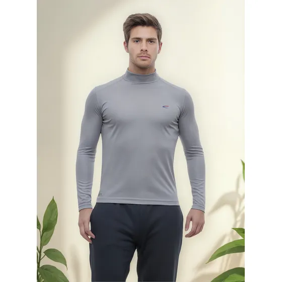 Media Polera Cameron Hombre Manga Larga Deportivo