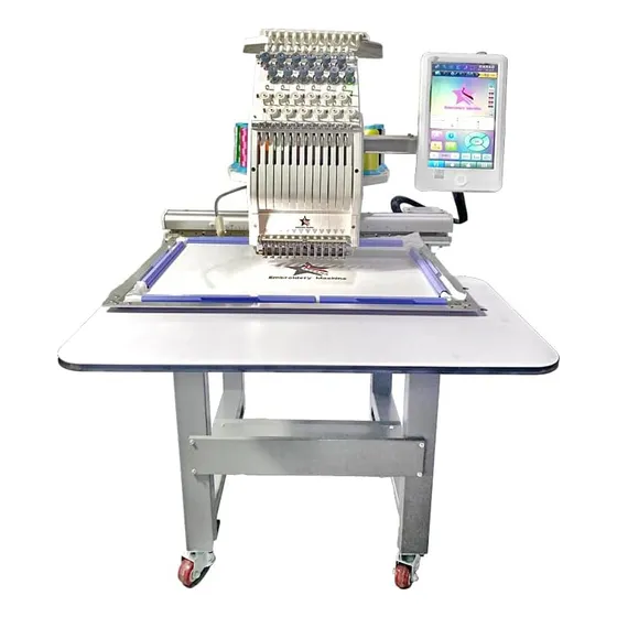 Máquina Bordadora Averma Ad-1201ct, 12 Agujas, Comercial