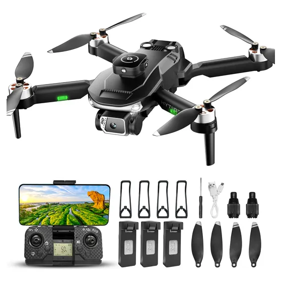 Mini Drone 4k Drones Con Camara Control De Dron Fpv Wifi