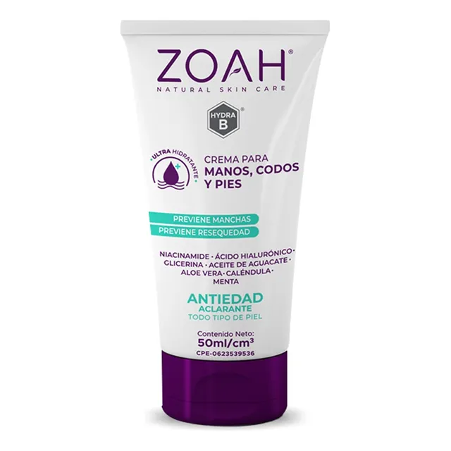Crema Para Manos, Codos Y Pies Zoah 