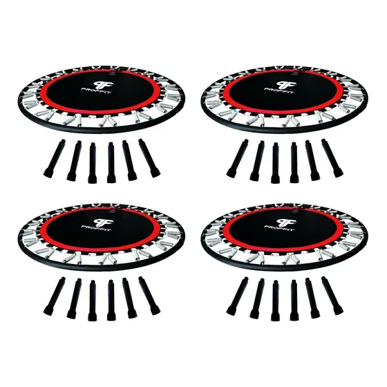 4 Trampolines Profesionales Patas Desmontables Proffit
