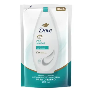 Dove Dove Sabonete Líquido Refil Pele Sensível 200ml