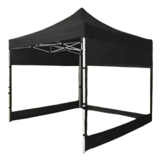 Toldo Plegable Fierro 3x3 Con Lateral Transparente