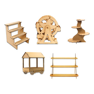 Divina Creación Kit 5 Candy Bar Mdf Divina Creación Kit 5 Candy Bar Mdf