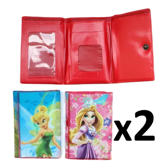 Cartera Billetera Infantil Niño Niña Princesa Unicornio Paw